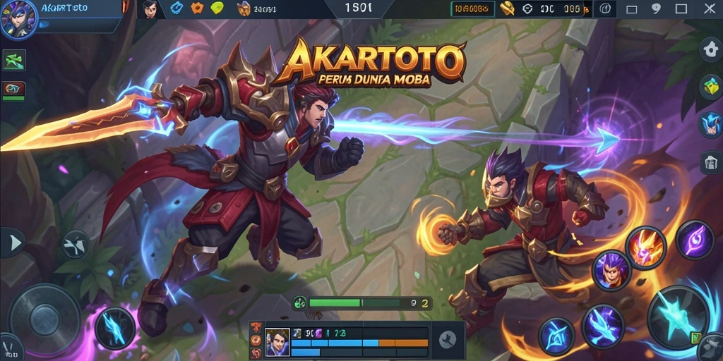 Tampilan seru dari pertarungan di AKARTOTO