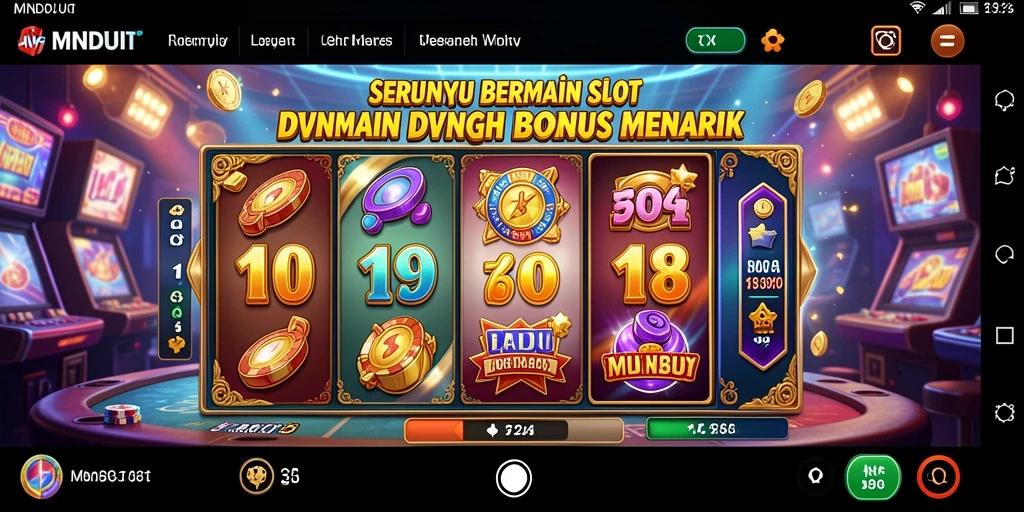 Gameplay menarik dari MNDUIT saat memainkan Slot