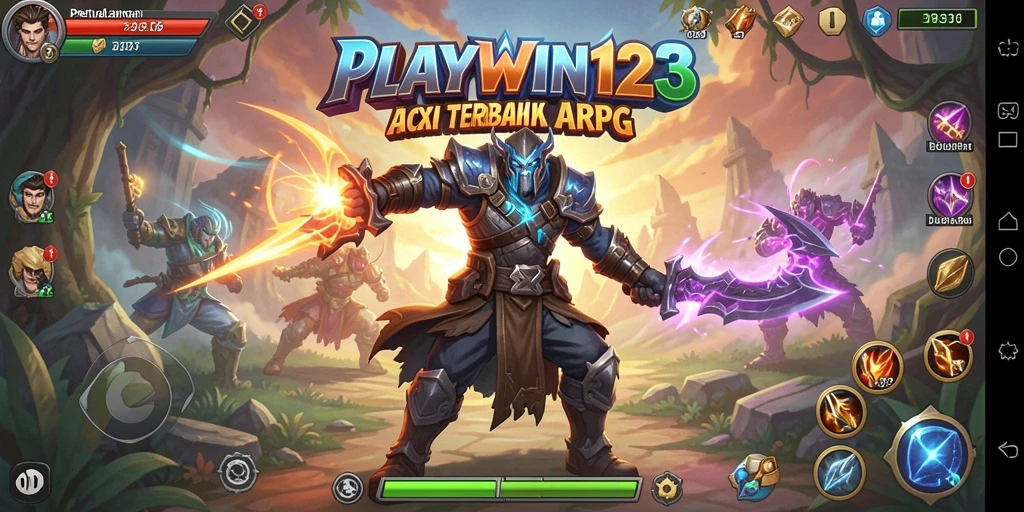 Gameplay PLAYWIN123 yang mendebarkan dengan aksi pertarungan seru.