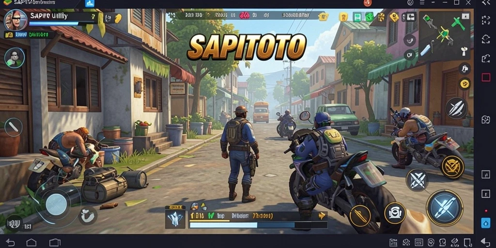 Screenshot utama SAPITOTO menampilkan antarmuka aplikasi yang ramah pengguna.